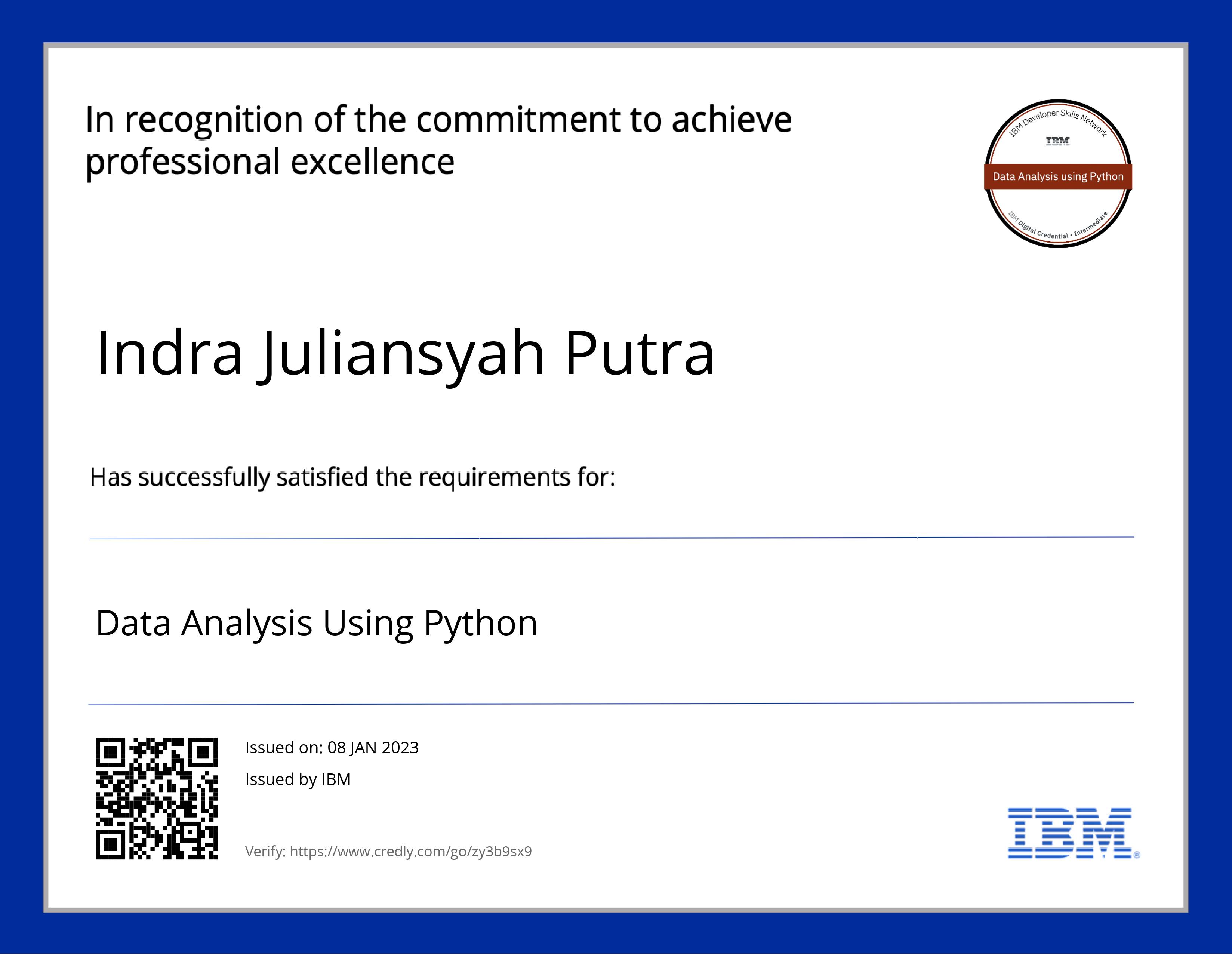 Certificate 3